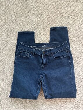 LOFT Indigo Skinny Jeans